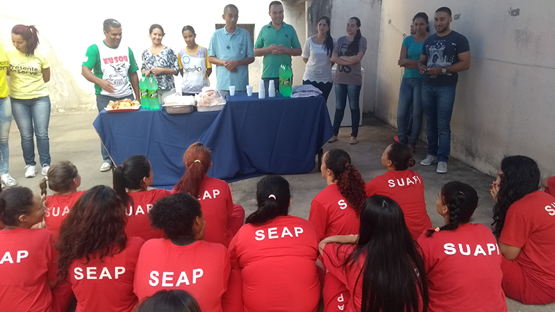 internas do presídio feminino